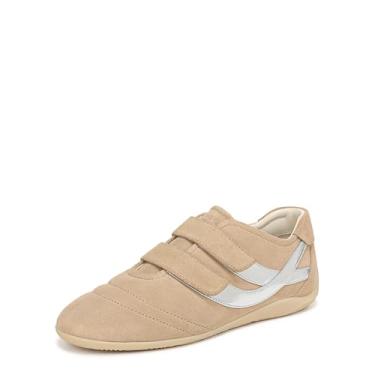 Imagem de Vince Tênis feminino Sonic Trainer sem cadarço, Trilha de areia/Camurça prateada, 34