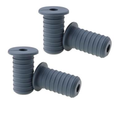 Imagem de Nihfien Kit de roteamento de cabos Starlink para orifício de parede de 9,5 cm, 4 peças de ilhós de bucha de parede de silicone Starlink, mangas de parede, suporte de cabos Ethernet para acessórios