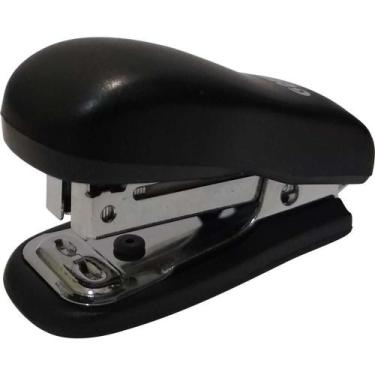 Imagem de Grampeador Mini Preto C/EXTRATOR P/10 Folhas - Cavia