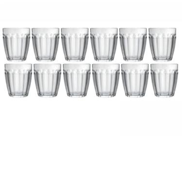 Imagem de Kit Jogo de Copos Dose Café Licor Barriquinha Nadir 100 ml com 12 peças