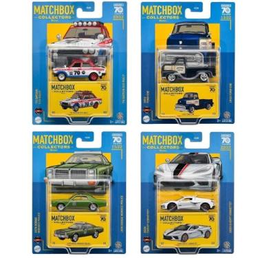 Imagem de Matchbox Collectors Series 2023 Bundle – 4 Die‑Cast Vehicles, Wave T GBJ48‑965T, Premium 1:64 Scale Cars, Ages 3+