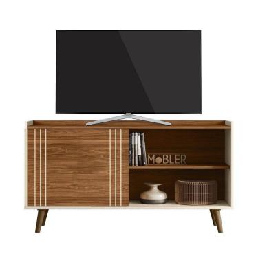 Imagem de Rack Bancada New Austin Retrô para TV até 50” Polegadas