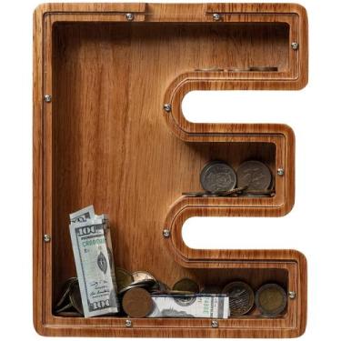 Imagem de Carta infantil extra grande de madeira para cofrinhos de 30 cm - laden