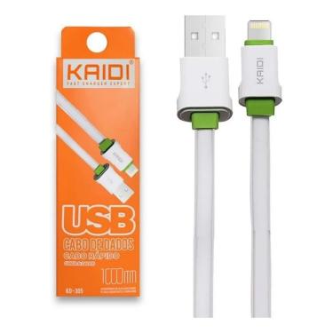 Imagem de Cabo Kaidi Dados E Carga Rapida Usb Tipo C Com 1 Metros