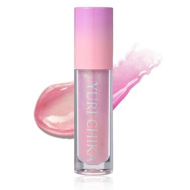Imagem de JUR MORNIER Super Stay Lip Gloss, Multichrome Colorstay Overtime, Maquiagem Líquida com Glitter Instantâneo Altamente Pigmentado, 0,12 Fl Oz (LG-002, 3,5 ml)