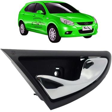 Imagem de Maçaneta Cromada Interna Dianteira Direito Jac J3 09 Até 15