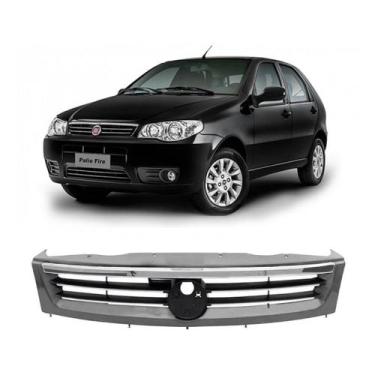 Imagem de Grade Frontal Com Friso Fiat Palio Siena Strada Celebration 2004 até 2