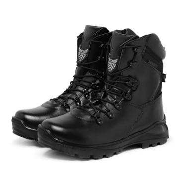 Imagem de Bota Acero Tiger Cano Médio Resistente Lat Preto 38