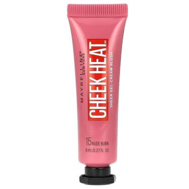 Imagem de Maybelline Nude Burn 15 - Blush Em Gel-creme 8ml Nude Burn