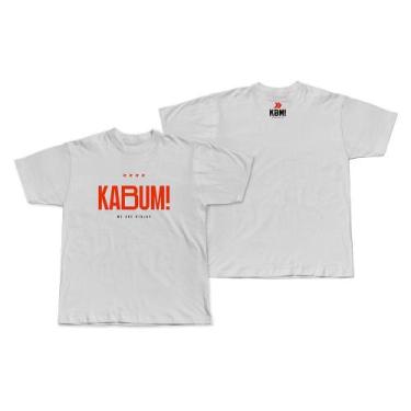 Imagem de Camiseta KaBuM! Esports Regular KABUM! We Are Ninjas Branca P - KETP00