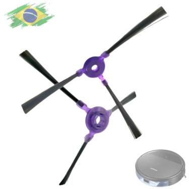 Imagem de Par de Hélice 2 Escovas Laterais para Aspirador Robô Samsung Powerbot 