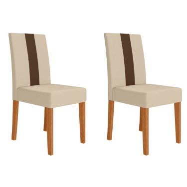 Imagem de Conjunto 2 Cadeiras Linea Lisa Poliman M?veis