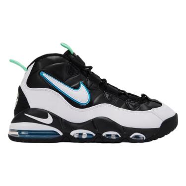 Imagem de Nike Tênis masculino Air Max Uptempo 95, Preto/Branco/Azul Orion/Crimson Pulse/Verde Brilhante, 42