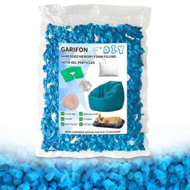 Imagem de Espuma viscoelástica triturada para encher sacos de feijão Garifon 2,2