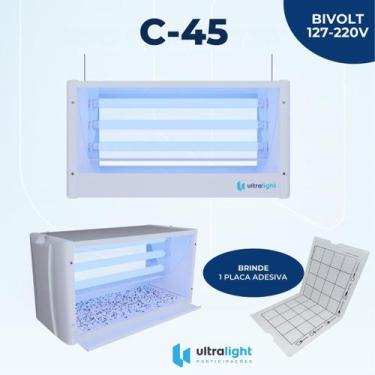 Imagem de Armadilha Adesiva Captura Insetos Moscas Mosquitos Central C45 - Ultra