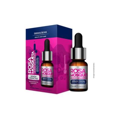 Imagem de Sérum Facial Restaurador Rosa Mosqueta com Ácido Hialurônico - Dermacr