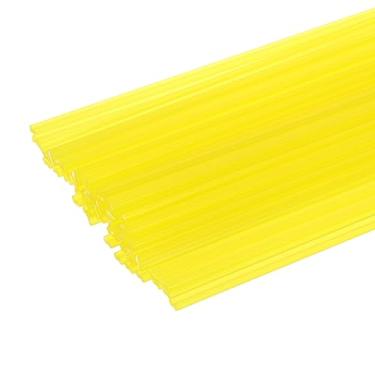 Imagem de HARFINGTON 5 conjuntos (10 peças) de hastes de solda de plástico de 20 cm, tiras de soldagem de PP, hastes de soldagem para para-choques de carro, caiaque, reparo diário, para-choques de plástico