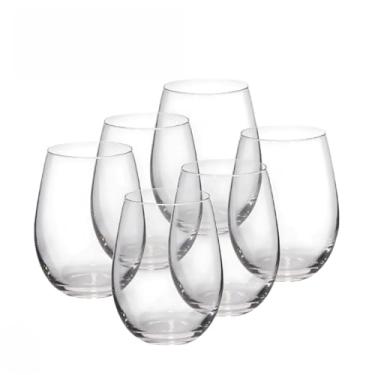 Imagem de Kit 6 Copo de Vidro Transparente Resistente Gourmet 450ml (6)