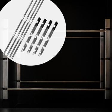 Imagem de Suporte De Churrasqueira Inox Para Grelha E Espeto Churrasco - cozix