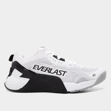 Imagem de Tênis Everlast Climber Ultra, Branco, Preto, 43