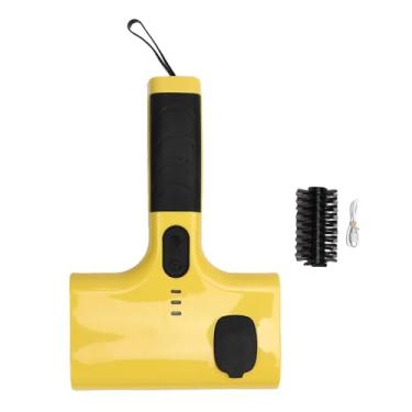 Imagem de Aqur2020 Escova Elétrica para Churrasqueira, Limpador de Churrasqueira Sem Fio de 60 W Com Bateria de 2600 MAh e Reservatório de água Cabeça de Escova Substituível de 15,8 X 23 Cm para