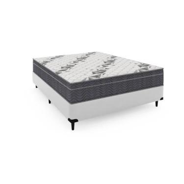 Imagem de Cama Box e Colchão Airtech 100 D33 Viúva (128x188)-Ortobom