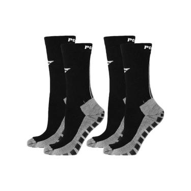 Imagem de Kit 2 Pares de Meias 3/4 Penalty Grip Juvenil