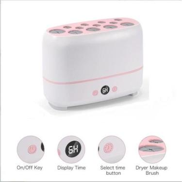 Imagem de Maquina Base Lavadora Secadora de Pincéis Maquiagem com Temporizador e