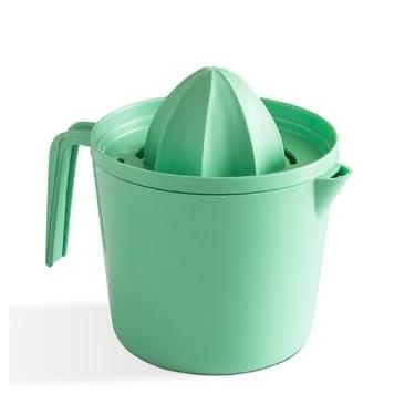 Imagem de Espremedor Manual de Frutas 600ml com Alça e Bico – Ideal para Laranja, Limão e Sucos Naturais, Cores Rosa ou Verde(Verde)