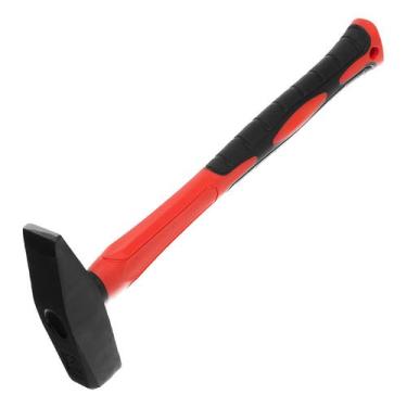 Imagem de Martelo pena, aco carbono forjado, cabo fibra de vidro emborrachado, 6