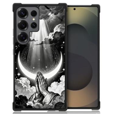 Imagem de ZHEGAILIAN Capa compatível com Samsung Galaxy S24 Ultra, moldura de TPU macia reforçada nos cantos, proteção à prova de choque, compatível com Samsung Galaxy S24 Ultra, capa para homens/mulheres