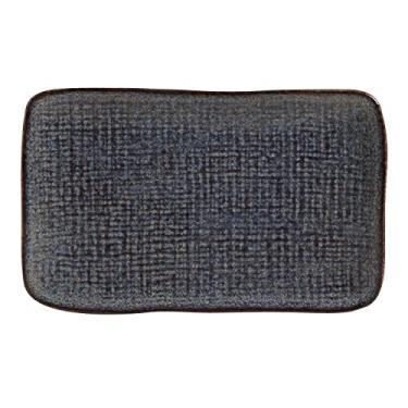 Imagem de Porto Brasil Conjunto com 4 Travessas Retangular Média Juta Titanium 27X16cm