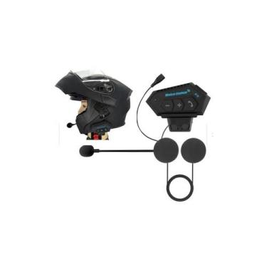Imagem de Interfone de ouvido Bluetooth para capacete de motocicleta - Lightbek 