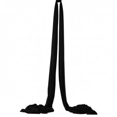 Imagem de Houseables Sedas aéreas, balanço de ioga, rede aérea de ioga, seda Ariel, balanço de ginástica, equipamento de acrobacia, para casa, interior, exterior, configuração Arial, equipamento, estilingue