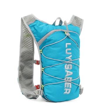 Imagem de Mochila de colete de hidratação para corrida, mochila de pacote de hidratação, mochila de água para trilhas de caminhada, corrida de ciclismo, maratona para mulheres e homens, bexiga de água não inclu