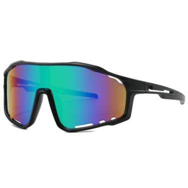 Imagem de Óculos de Sol Femininos para Ciclismo de Estrada, Modelo Monobloco, Populares para Esportes ao Ar L