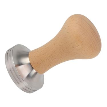 Imagem de Imprensa de café Calcadeira de café Com Alça de Madeira Fácil de Operar Excelente Extração Prensa de Mão para Máquinas de café (#3)