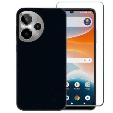 Imagem de Ranyi Capa para celular AT&T Motivate Pro 2 5G com protetor de tela, TPU fino e flexível com cantos reforçados, capa protetora de borracha de silicone para Cricket Icon Pro 2026 (smartphone de 6,7