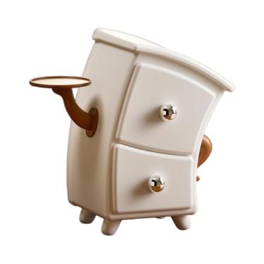 Imagem de Vaveren Organizador de cosméticos, joias, brincos, bandeja, divisor, armário, organizador de maquiagem para quarto, cômoda, ferramentas de beleza, pequenas