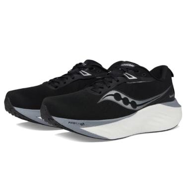 Imagem de Saucony Tênis masculino Triumph 22, Preto/branco, 43
