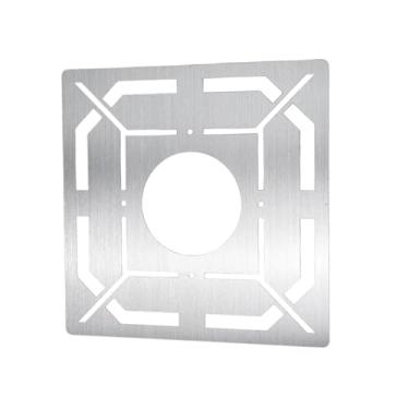 Imagem de Ioensy Régua para ralo de piso, localizador de medidas para azulejos, ferramenta para azulejos, leve, para melhorias domésticas, medidor de, Grande Orifício de Abertura