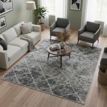 Imagem de TAPETE BERLIM CORTEX PREMIUM ANTIDERRAPANTE LISO FACIL DE LIMPAR (200X240, ALAMBRADO)