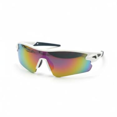 Imagem de Óculos de Sol Esportivo Ciclismo LukeSports – Unissex – Lente Polarizada UV400 (Branco)