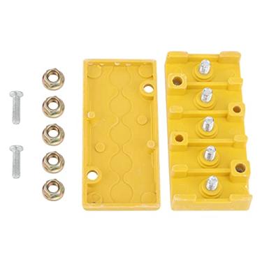 Imagem de Hapivida Caixa de conexão do controlador de motor elétrico, caixas de conector de fio de 5 polos para bicicleta elétrica fenólica para triciclo de bicicleta elétrica