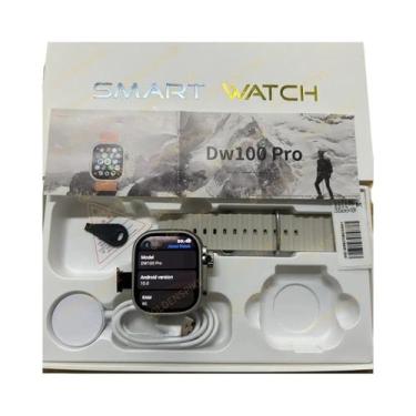 Imagem de Smartwatch Masculino Com Tela Amoled De 2,29 Polegadas Câmera Rotativa