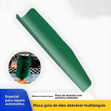 Imagem de Funil Universal Dobrável Para Carro, Ferramenta Flexível Para Drenagem