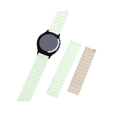 Imagem de Pulseira De Silicone Magnética Para Relógio Inteligente Amazfit Bip 6 