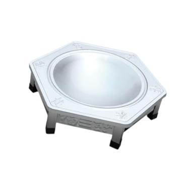 Imagem de Bothyi Fogueira compacta, leve, portátil, aço inoxidável, lenha, braseiro para pátio, quintal, mochila, jardim, caminhada, hexágono grosso