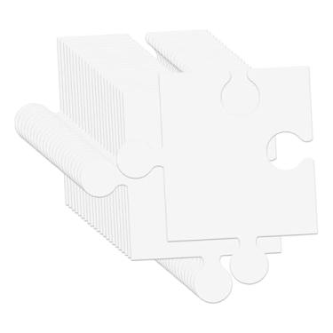 Imagem de MERIGLARE 24 moldes de quebra-cabeça em branco de papelão para projetos criativos DIY, 30,5 cm x 28 cm