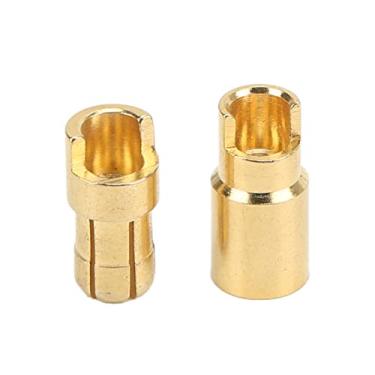 Imagem de CUOFYUNL 6mm Masculino e Feminino Banana Plug Banhado A Ouro Cobre Banana Conector para Helicóptero